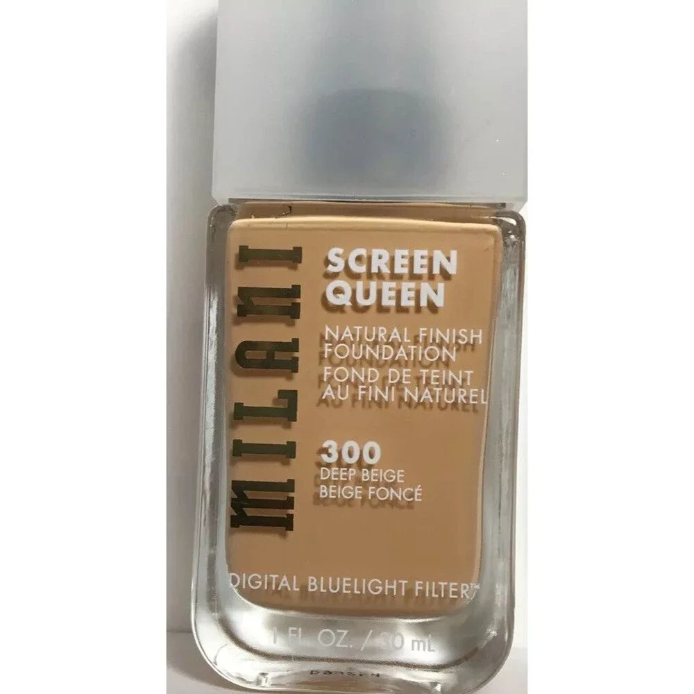 Milani Screen Queen Natural Finish Foundation - Deep Beige 300